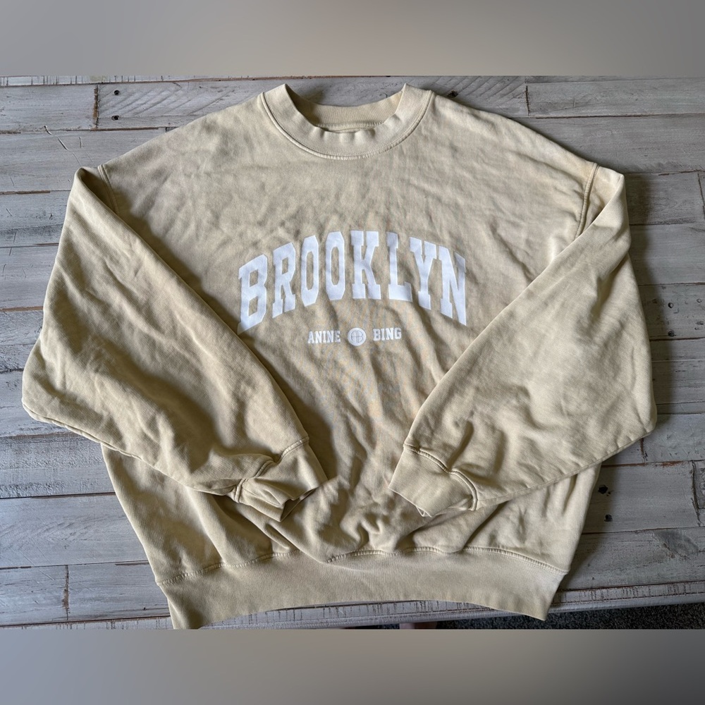 ANINE BING Brooklyn sweatshirt organic cotton